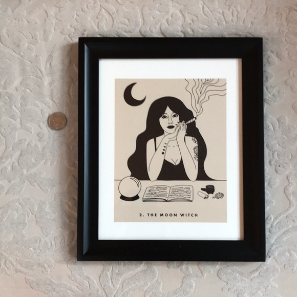 Moon Witch Framed Art Print - Picture 3 of 7